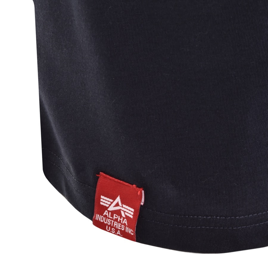 Alternative Image for ProductAlpha Industries Nasa Retro T Shirt Blue3